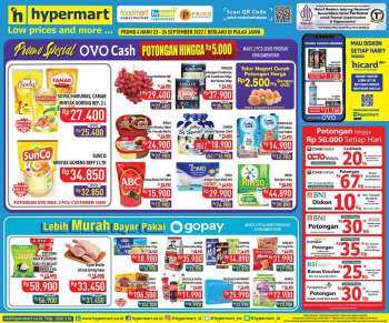 Promo Hypermart - 09/23/2022 - 09/26/2022.