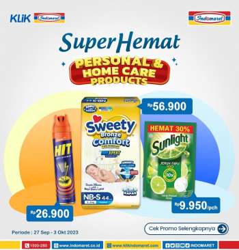 Indomaret promo - PERSONAL & HOME CARE PRODUCTS