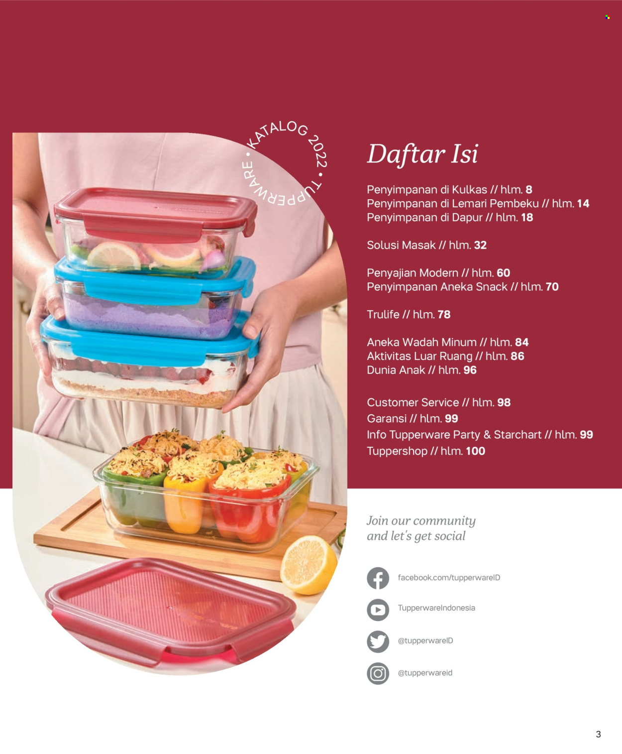 Promo Tupperware. Halaman 1