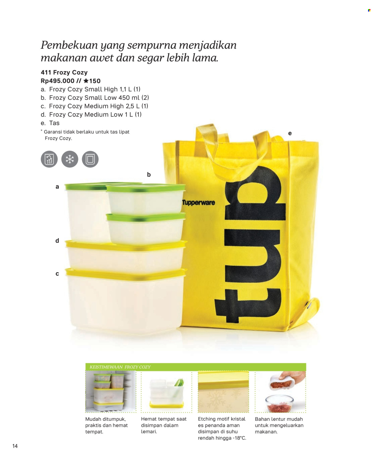 Promo Tupperware. Halaman 1