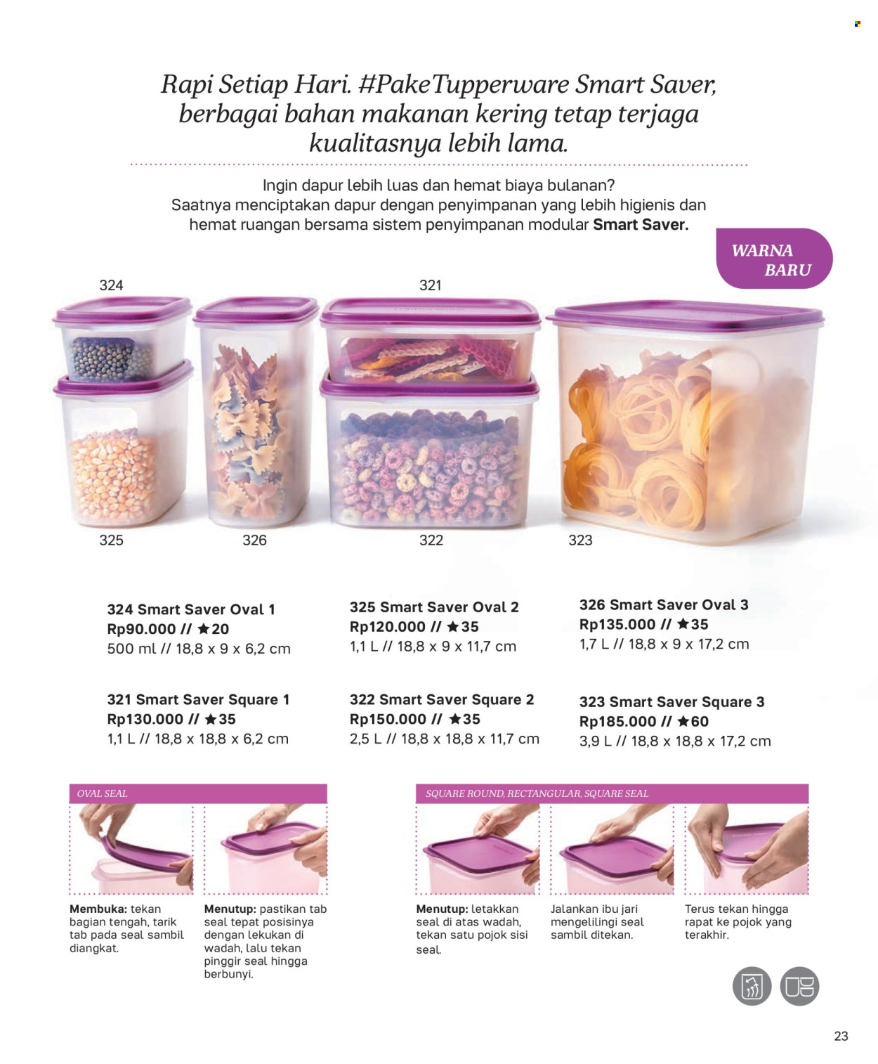 Promo Tupperware. Halaman 1