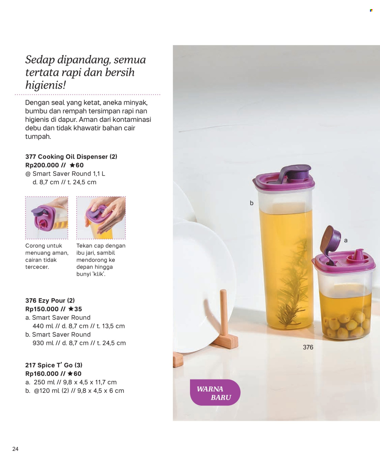 Promo Tupperware. Halaman 1