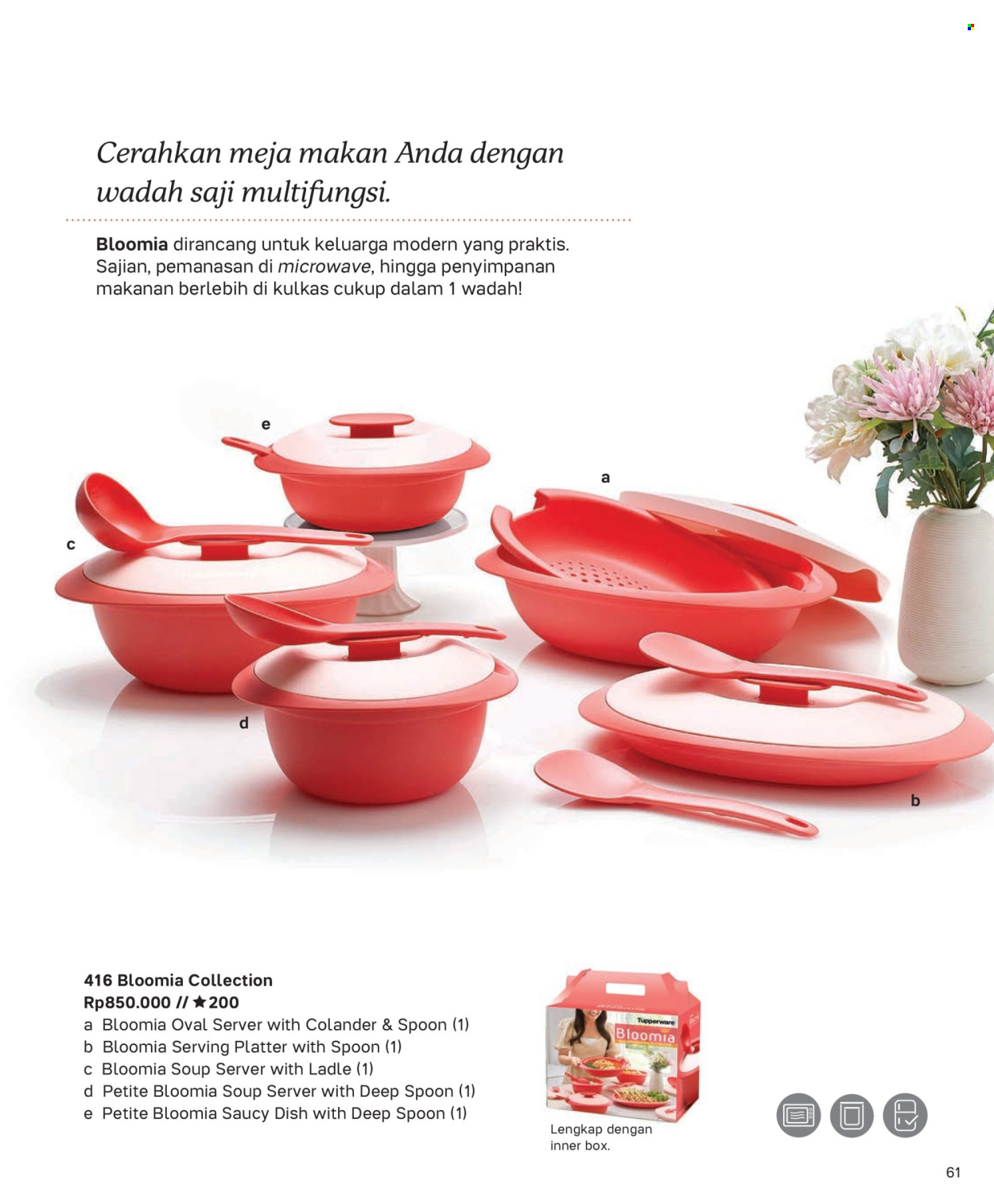 Promo Tupperware. Halaman 1