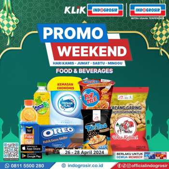 thumbnail - Indogrosir promo - Promo Weekend - Food & beverages